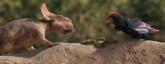 זה היה יכול להיות סרט-טבע דינוזאורי יפהפה, אילו רק הדינוזאורים היו נשארים אילמים